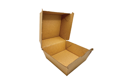 TONIC Small Brown/Kraft Recyclable Burger Boxes