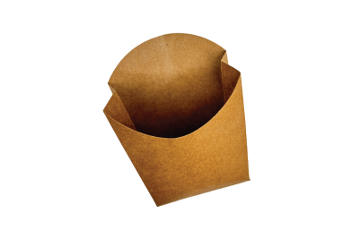 Regular Brown/Kraft Recyclable Chip Scoop