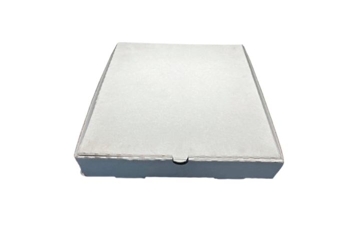 7 inch White Biodegradable Corrugated Pizza Boxes