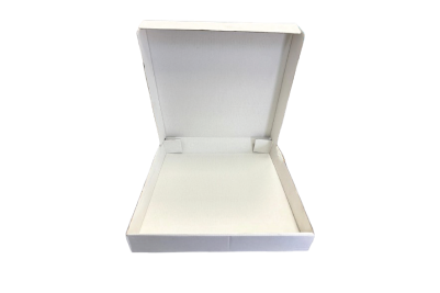 10 inch White Cardboard Biodegradable Corrugated Pizza Boxes