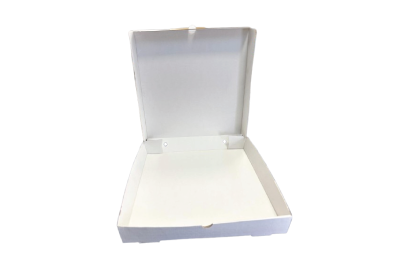 12 inch White Cardboard Biodegradable Corrugated Pizza Boxes