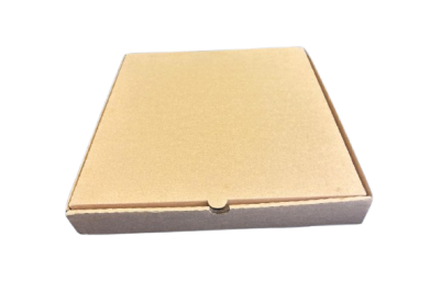 10 inch Brown/Kraft Biodegradable Corrugated Pizza Boxes