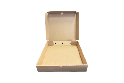 10 inch Brown/Kraft Biodegradable Corrugated Pizza Boxes