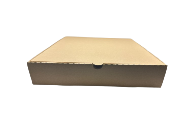12 inch Brown/Kraft Biodegradable Corrugated Pizza Boxes