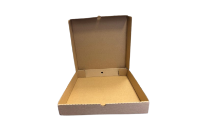 12 inch Brown/Kraft Biodegradable Corrugated Pizza Boxes