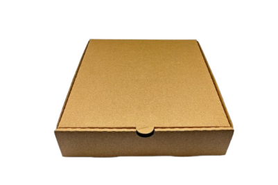 7 inch Brown/Kraft Biodegradable Corrugated Pizza Boxes