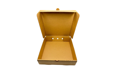 7 inch Brown/Kraft Biodegradable Corrugated Pizza Boxes