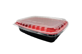 26oz Red & Black Plastic...