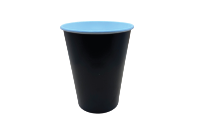 12oz Black Paper Recyclable Cups (Cold Drink)