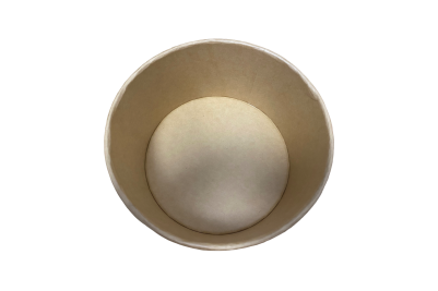 1000ml (32oz) Kraft Round Soup Cups & PP Lids (Combo Box)