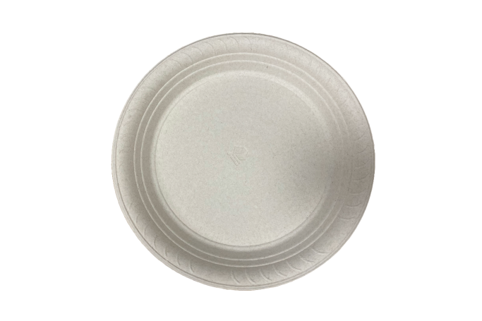 Isoform White Biodegradable Round Plates