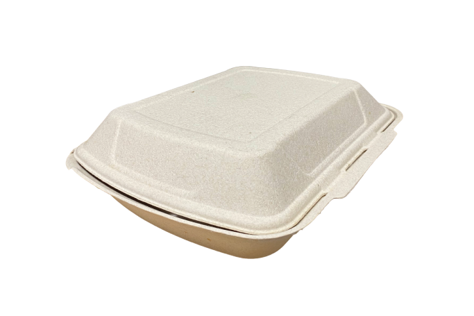 Nature Form 3 Compartment Large Square Meal Box