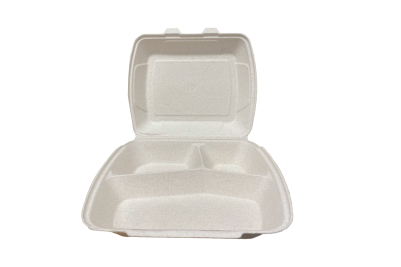 Nature Form 3 Compartment Large Square Meal Box
