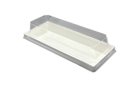 Small White Tray & Lids...