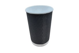 12oz Black Paper Recyclable...