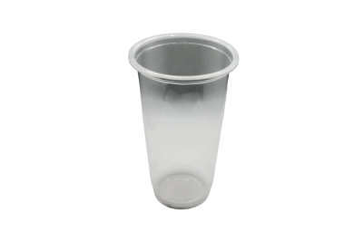 22oz Clear Plastic Recyclable PP Bubble Tea U Cups