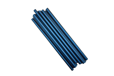 9x210mm Black Plastic Recyclable Straight Straws