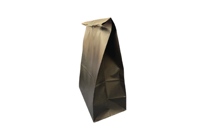 Small Black Paper Biodegradable Grab Bags
