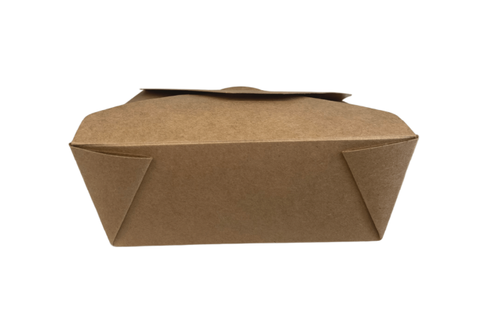 45oz Brown/Kraft Recyclable No8 Takeaway Boxes