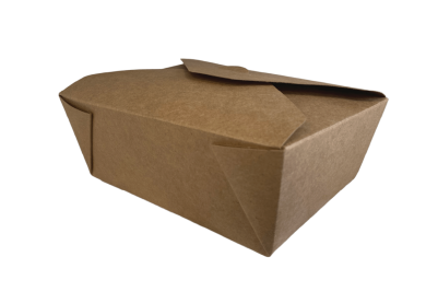45oz Brown/Kraft Recyclable No8 Takeaway Boxes