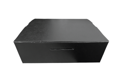 Black Cardboard Recyclable Munch Boxes