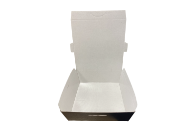 Black Cardboard Recyclable Munch Boxes