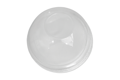 8oz Clear Plastic Recyclable Ice Cream Dome Lids