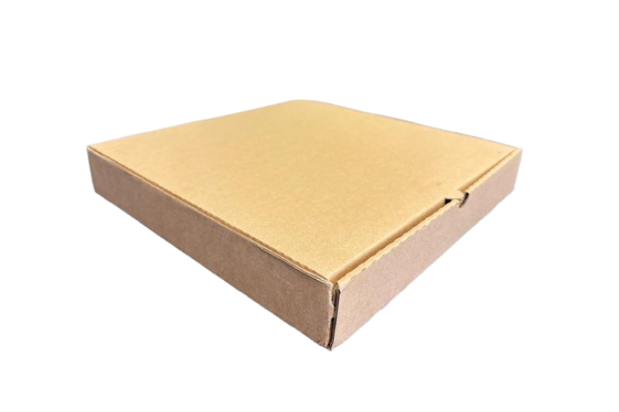 11 inch Brown/Kraft Biodegradable Corrugated Pizza Boxes