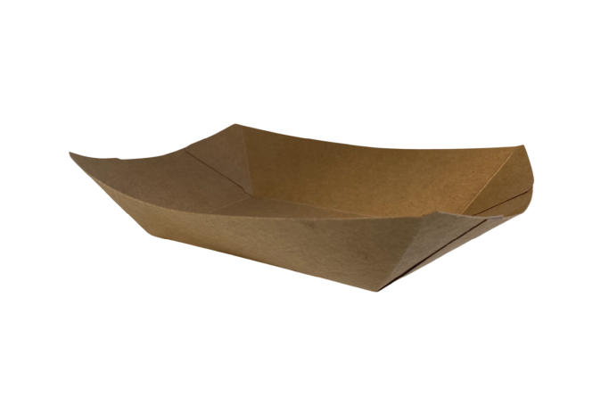 18oz Brown/Kraft Recyclable B250 Food Trays