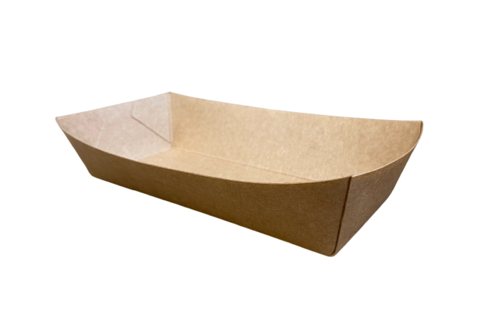 12oz Brown/Kraft Recyclable B230 Food Trays
