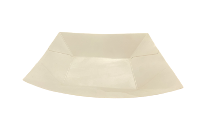 10oz Black Cardboard Recyclable Food Trays