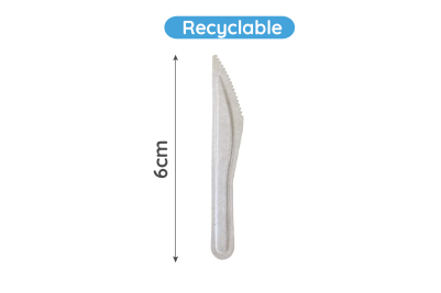Kraft/Light Brown Paper Recyclable Knives