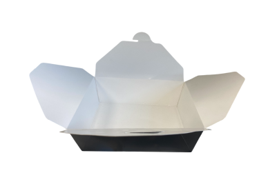 40oz Black Recyclable No5 Takeaway Boxes