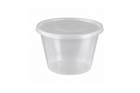 25oz Clear Plastic...