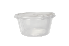 12oz Clear Plastic...