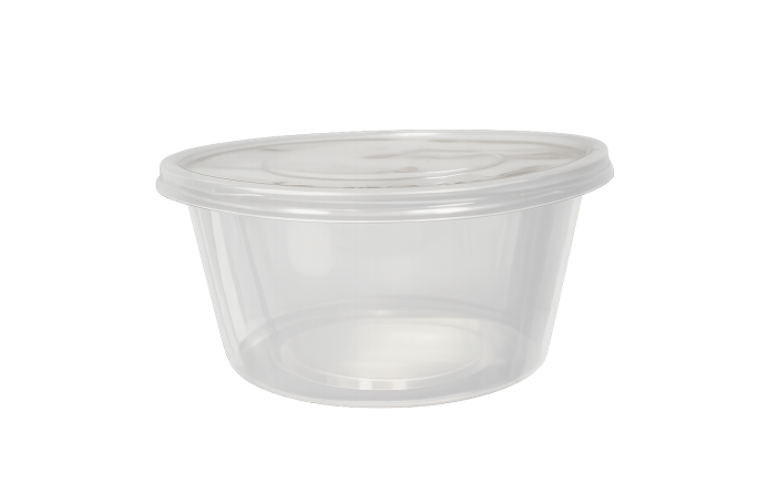 12oz Clear Plastic Recyclable MyPackaging YQ381 Soup Containers with Lids