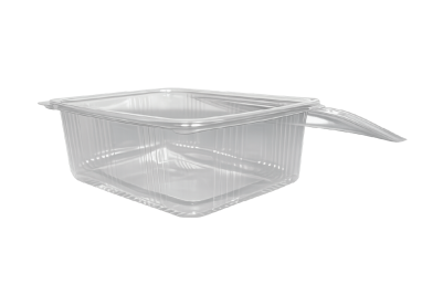 1500ml Clear Plastic Recyclable Hinged Containers