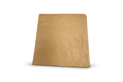 12.5″x12″ Brown/Kraft Paper Biodegradable Bags
