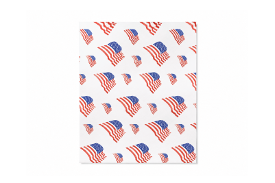 50×33.5cm USA Stars and Stripes Recyclable Greaseproof Paper
