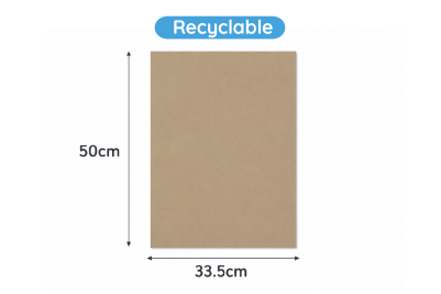 50×33.5cm Tile Design Recyclable Greaseproof Paper