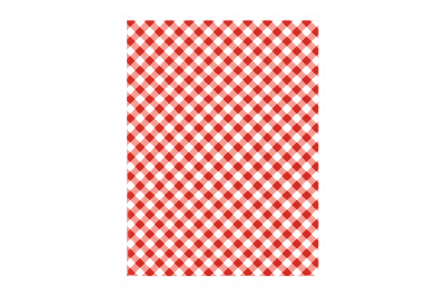 50×33.5cm Red Gingham Recyclable Greaseproof Paper