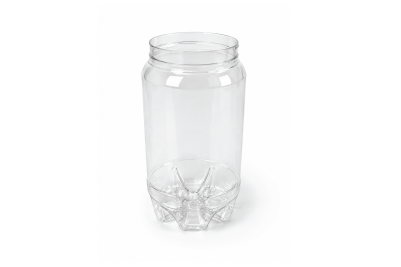 350ml Strong PET Plastic Recyclable Cans & Lids (Peel Off Lid)