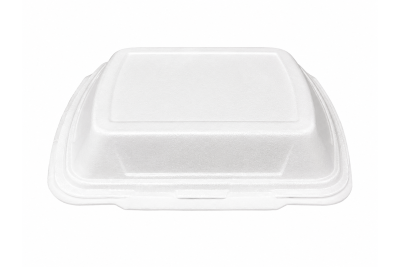 IP4/3 3 Compartment Large Square Meal Box