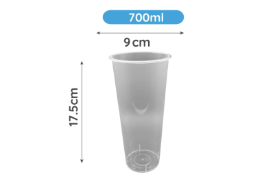 700ml PP Bubble Tea Cups