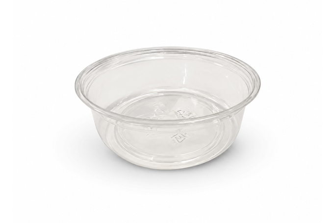 8oz Clear Plastic Recyclable MD8 Deli Pots