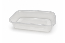 650ml Clear Microwaveable...