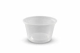 8oz Clear Plastic...