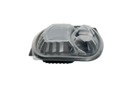 1000ml Black Plastic...