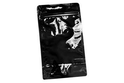 13x22.5cm Black Plastic Recyclable Food Pouches