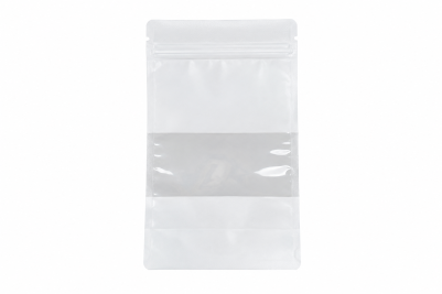 20x30cm White Plastic Recyclable Clear Film Window Food Pouches